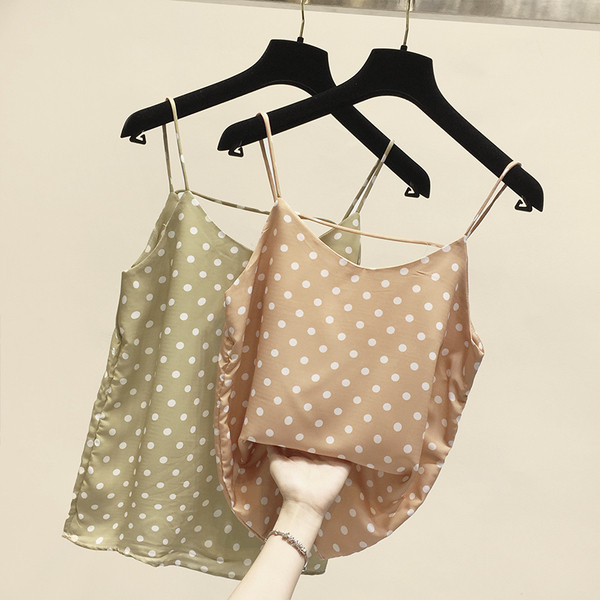 Maieu casual dama cu bretele subtiri in mai multe culori