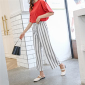 Modern női nadrág két színben - széles modell