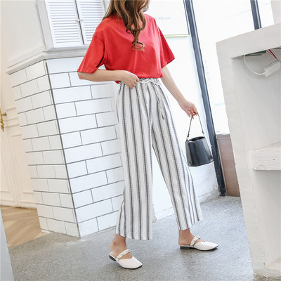 Modern női nadrág két színben - széles modell