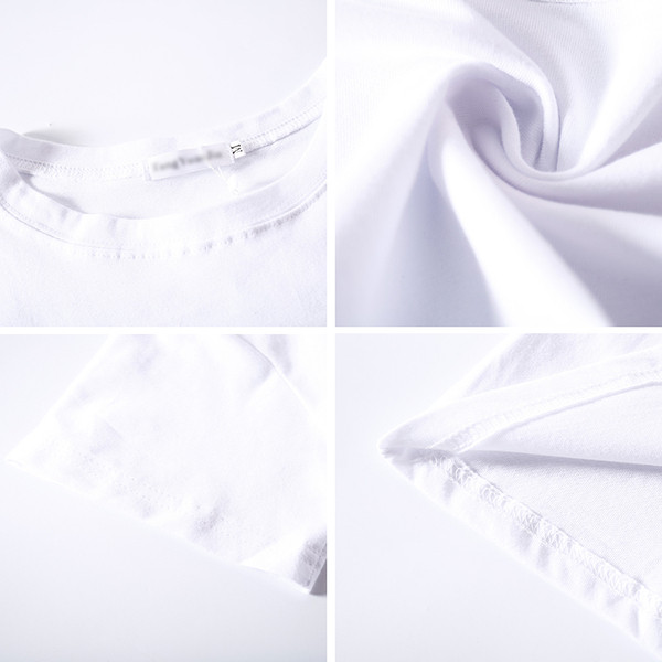 Tricou elegant de damă cu aplicație în alb și negru