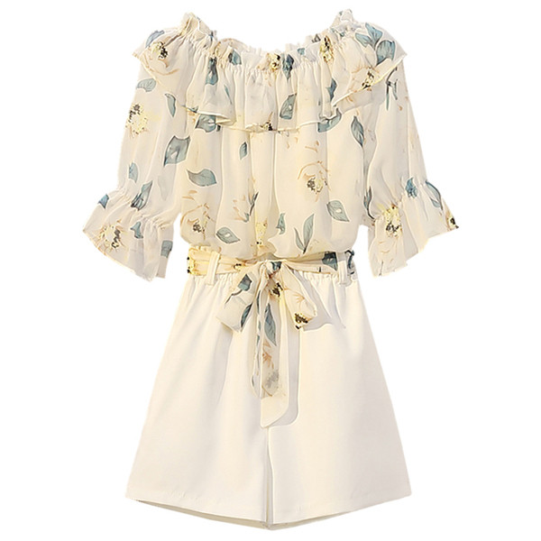 Μοντέρνο γυναικείο σύνολο από δύο μέρη σε δύο χρώματα