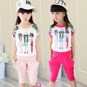 Napi gyerekkészlet három színben lányoknak