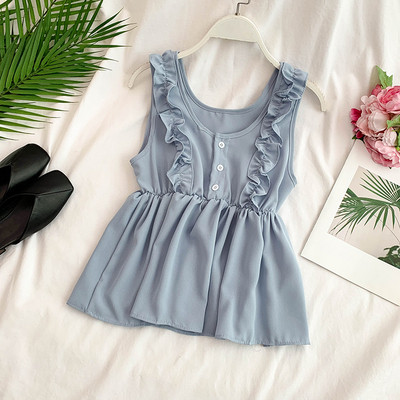 Maieu de damă cu elemente cu nasturi în mai multe culori