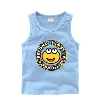 Παιδικό μπλουζάκι σε διάφορα χρώματα με εφαρμογή για αγόρια και κορίτσια