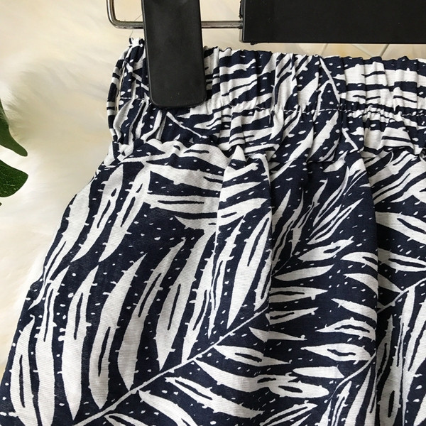 Γυναικείο φαρδύ παντελόνι με floral εκτύπωση