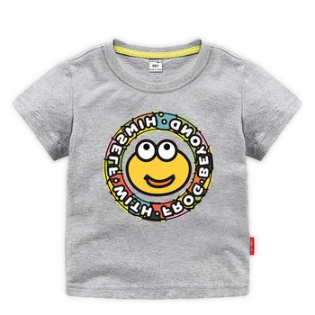 Παιδικό μπλουζάκι με λαιμόκοψη για αγόρια και κορίτσια