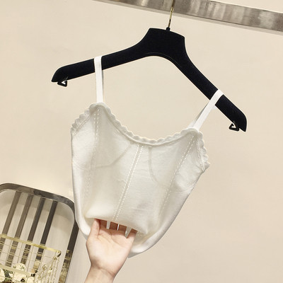 Top de dama elegant cu bretele subtiri in mai multe culori