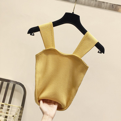 Modern női felső, széles pántokkal, öt színben