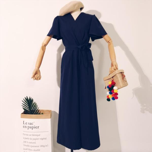 Modern női overall több színben övvel