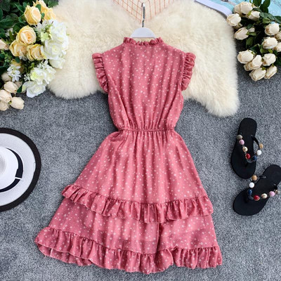 Modern női nyári ruha szabású modell több színben