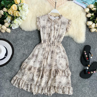 Modern női nyári ruha szabású modell több színben