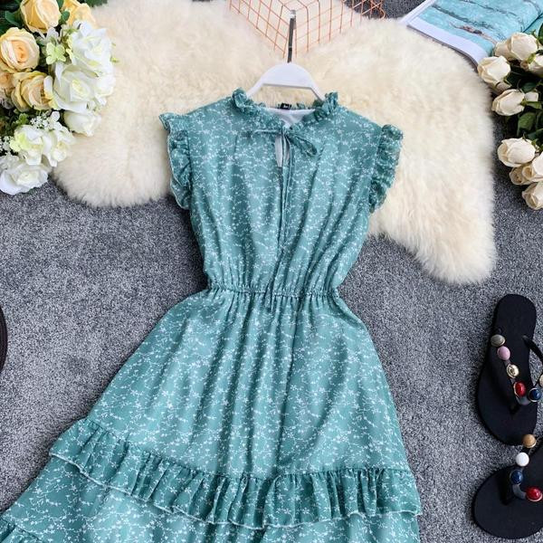 Modern női nyári ruha szabású modell több színben