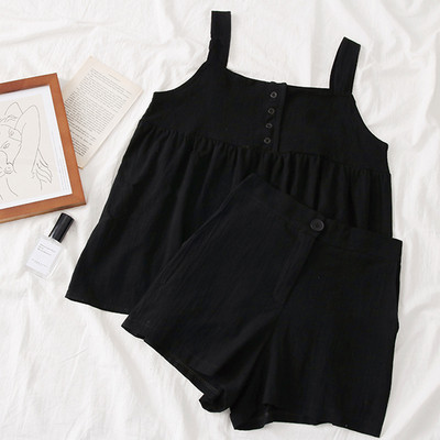 Kétrészes női napi szett, gombokkal több színben