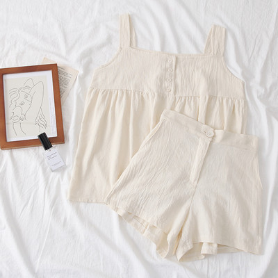 Kétrészes női napi szett, gombokkal több színben