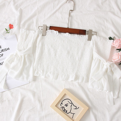 Modern női blúz csupasz váll négy színben