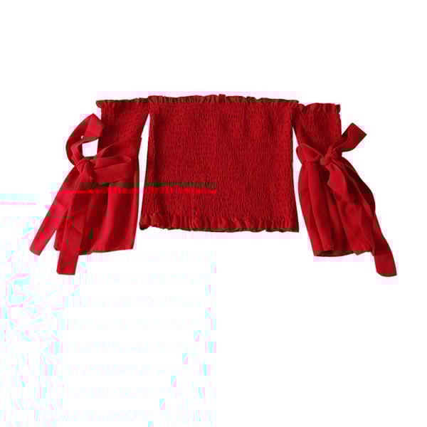 Modern női blúz csupasz váll négy színben