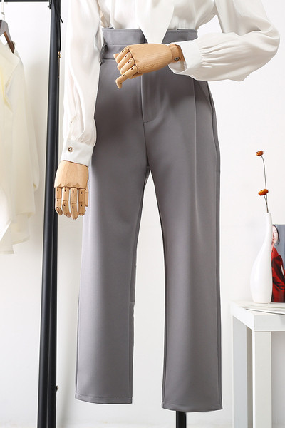 Stílusos női nadrág magas derékkal, három színben