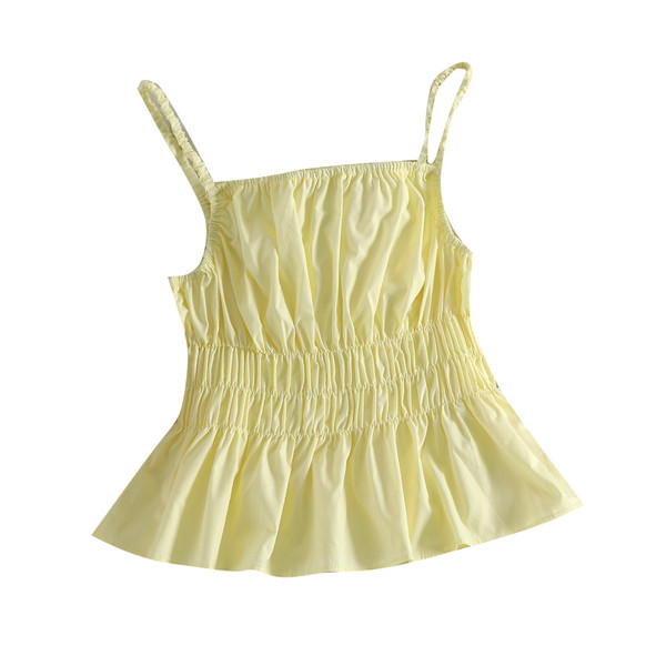 Stílusos női felső, vékony pántokkal, három színben