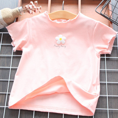 Alkalmi gyerek póló lányoknak lila rózsaszín és kék színben