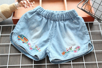 Gyerek rövidnadrág lányoknak kék színben