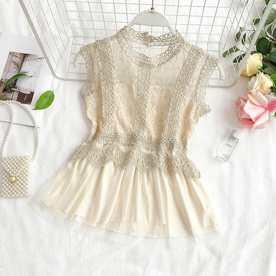 Maieu modern de dama din dantela in mai multe culori