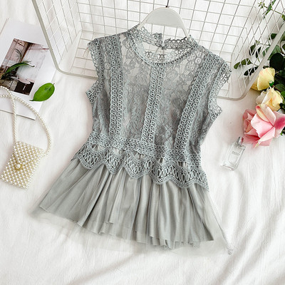 Maieu modern de dama din dantela in mai multe culori