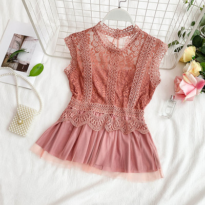 Maieu modern de dama din dantela in mai multe culori