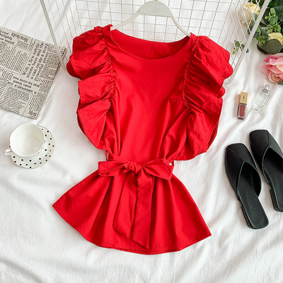 Női felső szalaggal, többféle színben