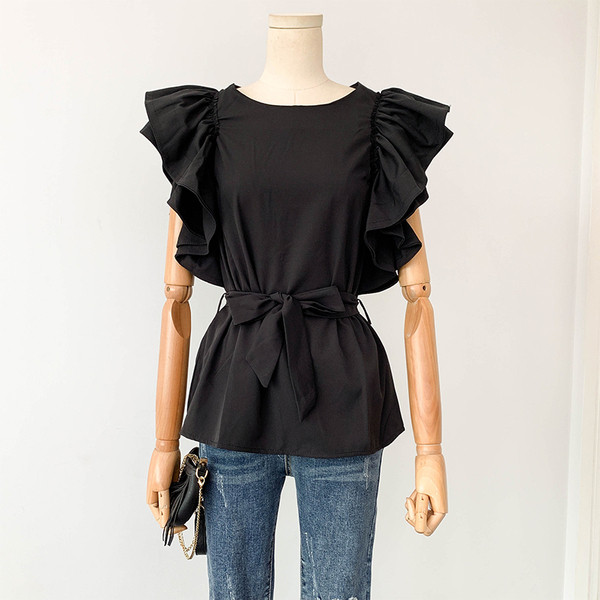 Női felső szalaggal, többféle színben