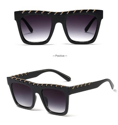 Női napszemüveg új modellje négyzet alakú, többféle színben