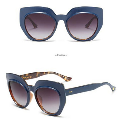 Stílusos napszemüveg széles kerettel több színben