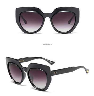 Stílusos napszemüveg széles kerettel több színben