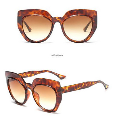 Stílusos napszemüveg széles kerettel több színben