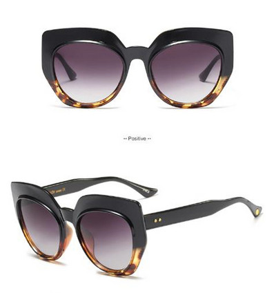 Stílusos napszemüveg széles kerettel több színben