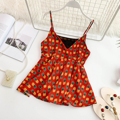 Stílusos női felső V-nyakkal, többféle színben