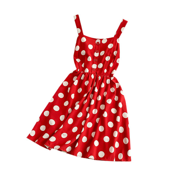 Női nyári pöttyös ruha többféle színben