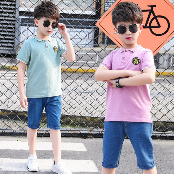 Set modern pentru copii pentru baieti - doua culori