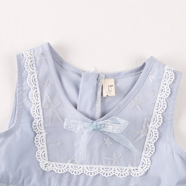 Testreszabott gyerekruha lányoknak rózsaszín és kék színben