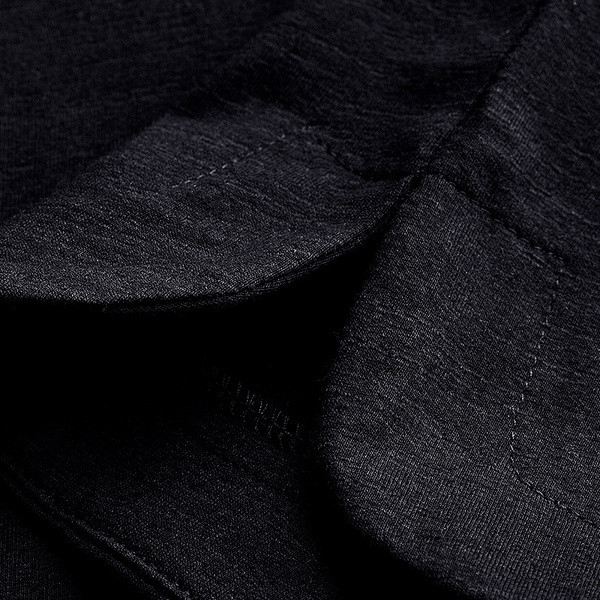 Tricou casual barbatesc de culoare neagra