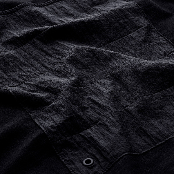 Tricou casual barbatesc de culoare neagra