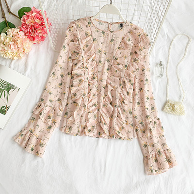 Stílusos női ing lótusz ujjakkal, több színben