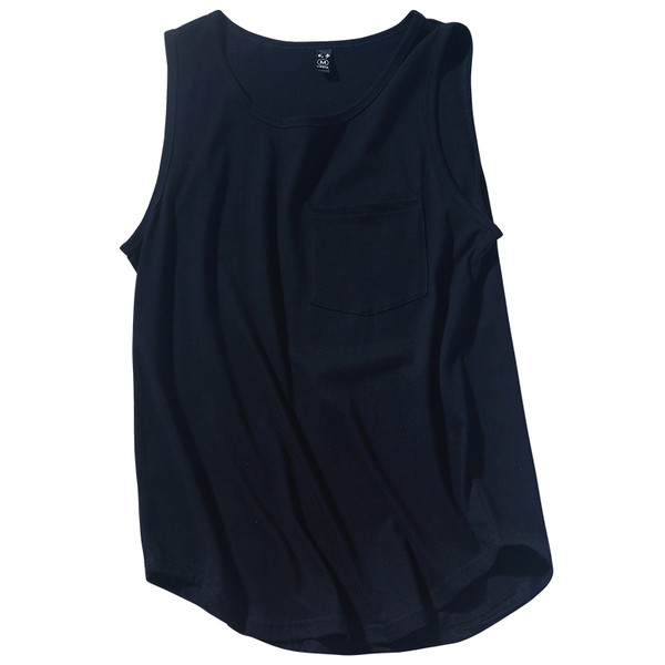 Fekete-fehér férfi lezser felső, zsebbel