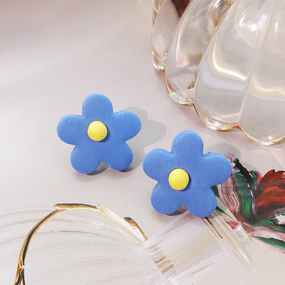 Női alkalmi fülbevaló hat színben