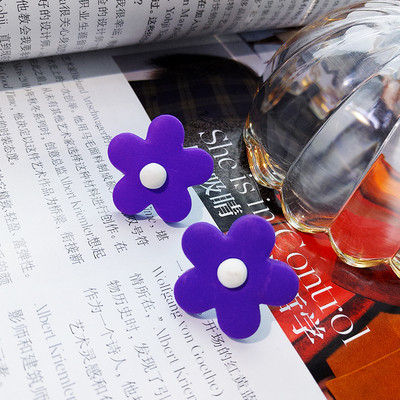 Női alkalmi fülbevaló hat színben