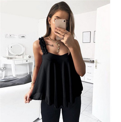 Stílusos női tanktop széles modell több színben