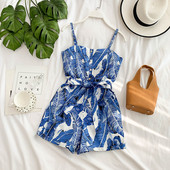 Salopeta de dama colorata cu bretele subtiri in mai multe culori