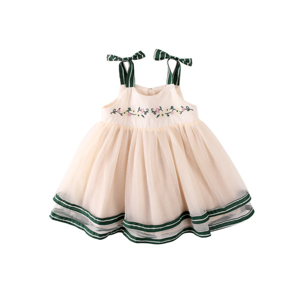 Stílusos gyerekruha pántokkal és tüll lányoknak