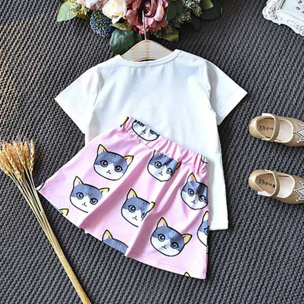 Modern gyerek szett lányoknak applikációval