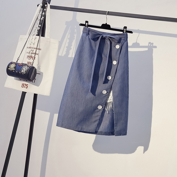 Set de bluză de damă modern cu imprimeu și fustă