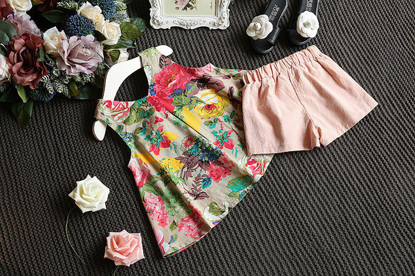 Modern gyerek szett lányoknak felső és nadrág